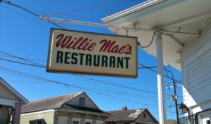 Willie Mae's restaurant in NOLA